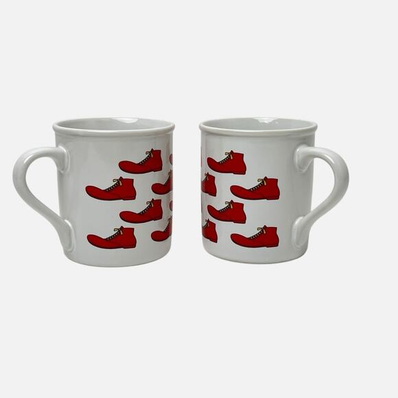 Papel Coffee Mugs Set 2 Ronald McDonald Big Red Clown Shoes Cups 8 Fl Oz USA - Picture 3 of 10